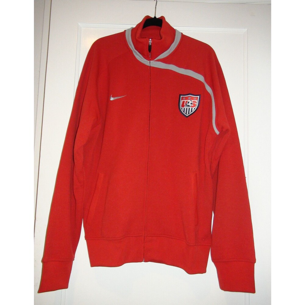 Nike 2007 Team USA Soccer Track Jacket Vintage World Cup Football